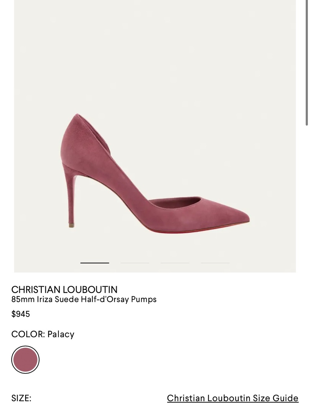 Christian Louboutin pink heels - Picture 7 of 7